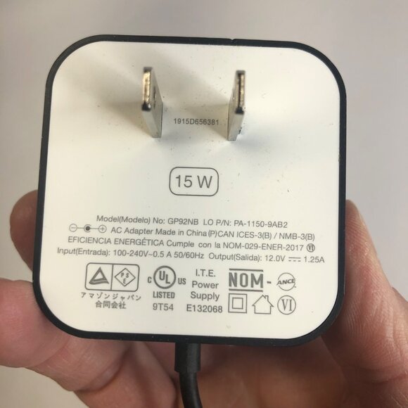 Amazon Echo Dot 3rd Gen Smart Speaker with Alexa Charcoal Gray D9N29T w/Charger - Picture 10 of 15